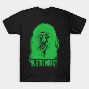 Evil Santa (green version) T-Shirt